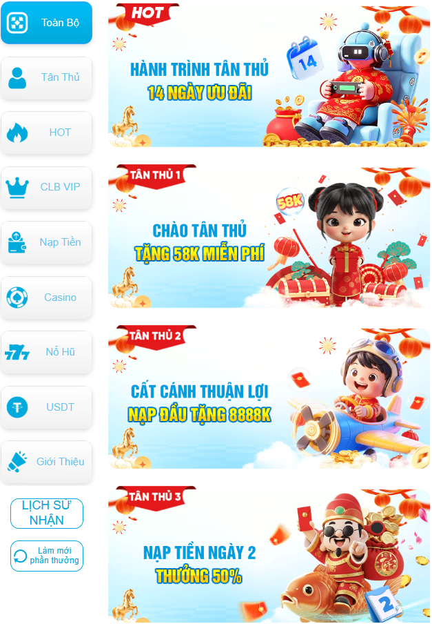 Hàng loạt các chương trình ưu đãi tại FLY888