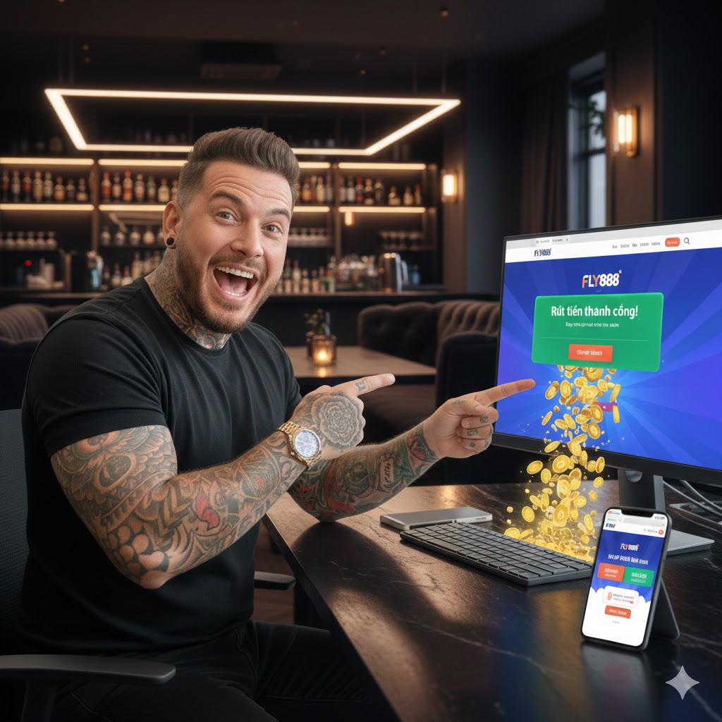 Hướng dẫn rút tiền Fly888
