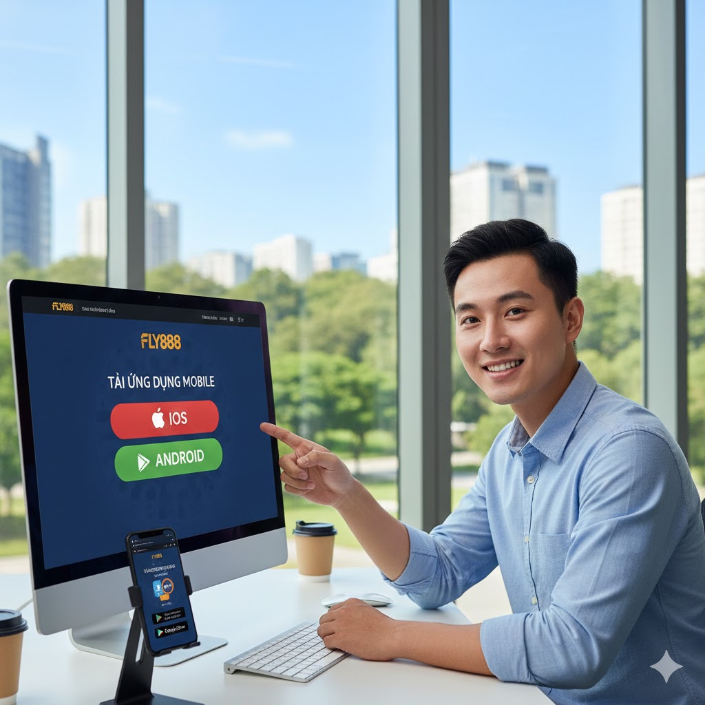 Hướng dẫn tải app Fly888
